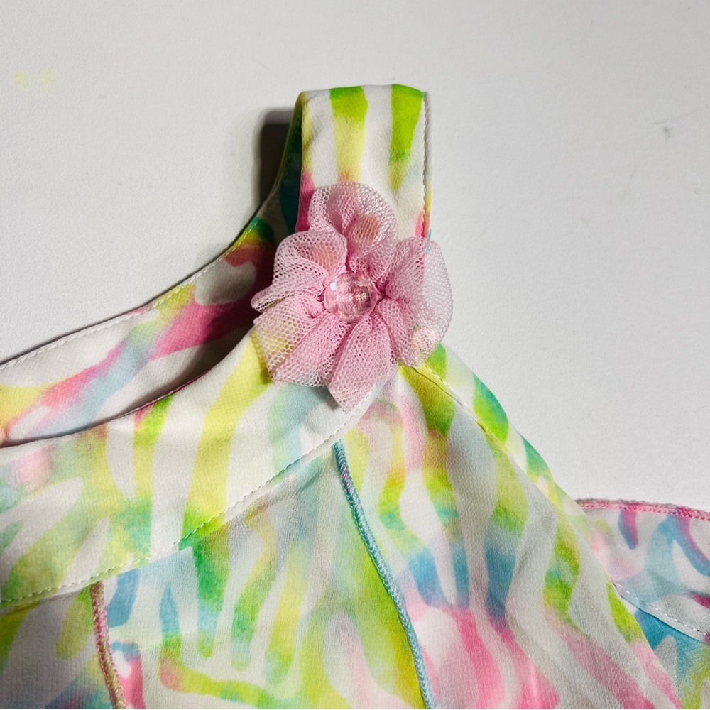 Kate Mack Multicolor Ruffle‎ Dress - Picture 3 of 4